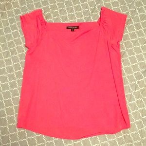 Coral Banana Republic Blouse